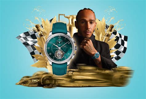 iwc portugieser hamilton|Lewis Hamilton and IWC collaborate on a new Portugieser .